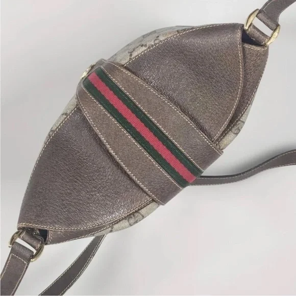 Gucci Brown and Cream Women's Bag - Picture 3 of 16